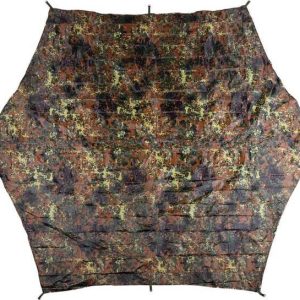 Plachta krycí HEXAGON TARP 3,4×3,1 m flecktarn