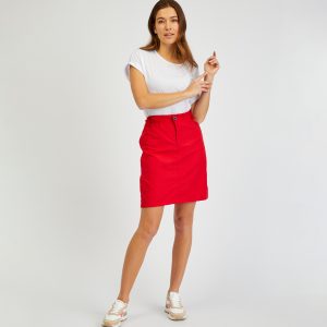 SAM 73 Dámská sukně RETICULUM Červená 2XL