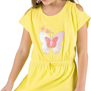 SAM 73 Dívčí šaty MIKILO Fialová 92-98