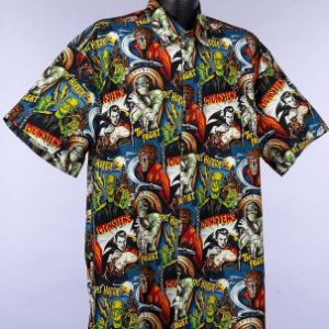 High Seas Košile Classic Horror Monsters XL