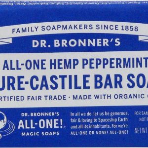Dr. Bronner’s Tuhé mýdlo Peppermint 34 g