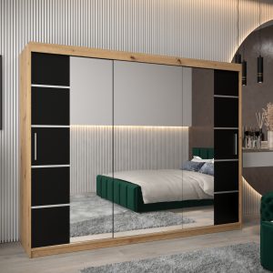 Abika  skříň VERONA 4  250/200/62 barevné provedení