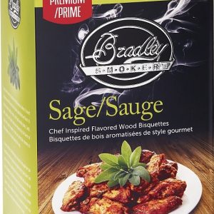 Bradley Smoker Udící briketky Premium Sage – 48ks