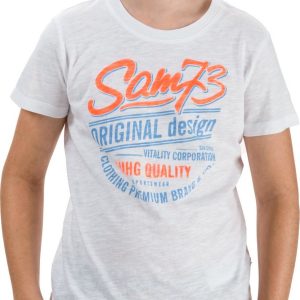 SAM 73 Chlapecké triko ARCHIE Bílá 116