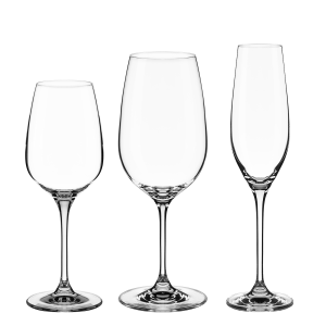 Startovací set pohárů do domácnosti 18 ks – Premium Glas Crystal
