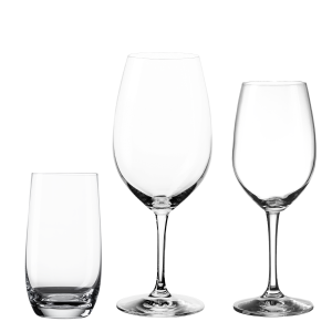 Startovací set pohárů do domácnosti 18 ks – BENU BASIC PREMIUM Glas Lunasol