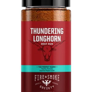 Grilovací koření Fire & Smoke Thundering Longhorn, 354 g