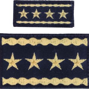 Nášivka: Hodnost AČR Armádní generál modrá tmavě malá