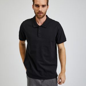 SAM 73 Pánské triko CHRYZ Černá S