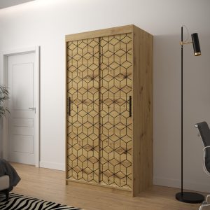 Abika Šatní skříň PLASTER 1  100/200/62 barevné provedení