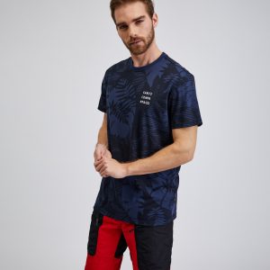 SAM 73 Pánské triko SCULPTOR Modrá M