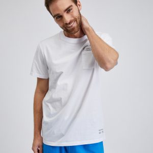 SAM 73 Pánské triko FENAKLID Bílá 2XL