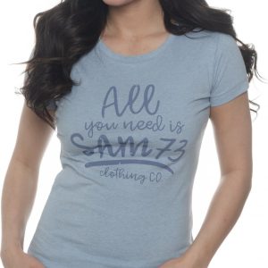 SAM 73 Dámské triko KYRINA Modrá XXS