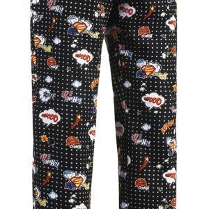 Kuchařské kalhoty EGOchef – Pop-art 100% bavlna L