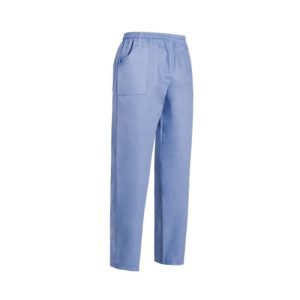 Zdravotnické kalhoty EGOchef – Light Blue L