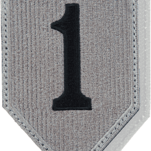 Nášivka: Divize pěší 1. šedá | černá