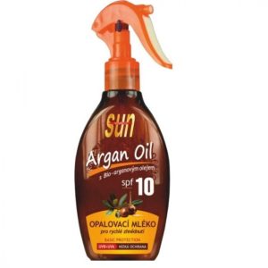 Opalovací mléko SUN Argan oil SPF 10 Vivaco 200 ml