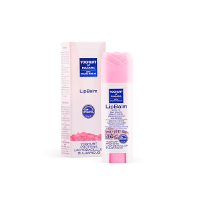 Balzám na rty probiotický s organickým růžovým olejem YOGHURT OF BULGARIA 5 ml