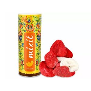 Velké křupavé ovoce banán a jahoda Mixit 160g