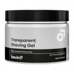 Beviro transparentní gel na holení 500 ml