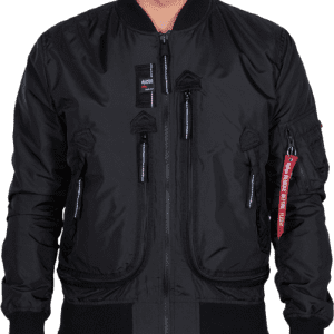Alpha Industries Bunda MA-1 Aeronaut černá L