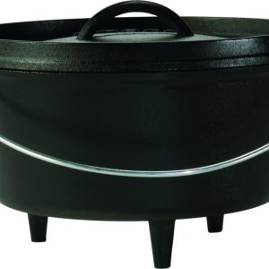 Litinový outdoorový hrnec Lodge 4,7 l s poklicí (Camp Dutch Oven)