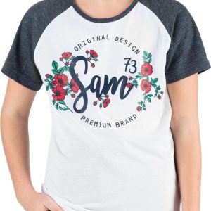 SAM 73 Dívčí triko DENISA Modrá 116