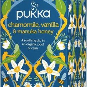 Pukka Čaj ayurvédský Chamomile, Vanilla and Manuka Honey, bio 32 g, 20 ks