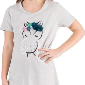 SAM 73 Dívčí šaty ALINURO Šedá 104-110