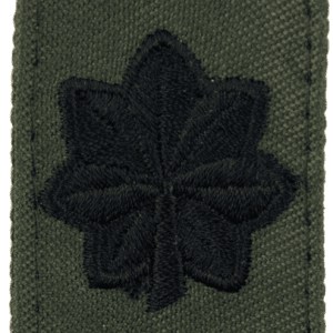 Nášivka: Hodnost US ARMY límcová Lieutenant Colonel olivová | černá