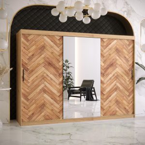 Abika  skříň PARKIET 2  250/200/62 barevné provedení