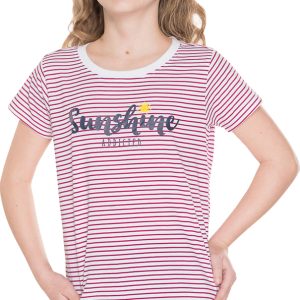 SAM 73 Dívčí triko SIGALO 2 Růžová 128-134