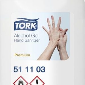 511103 Tork Alcohol gelový dezinfekční prostředek, 500 ml, s pumpičkou
