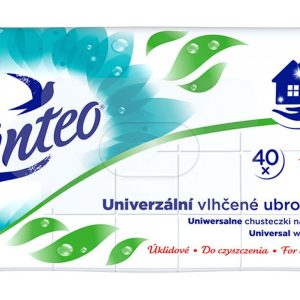 Vlhčené úklidové ubrousky Linteo univerzální 40 ks