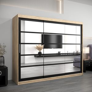 Abika  skříň ROMA 2  250/200/62 barevné provedení