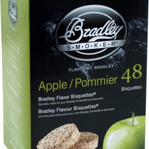 Bradley Smoker Udící briketky Jabloň – 48ks