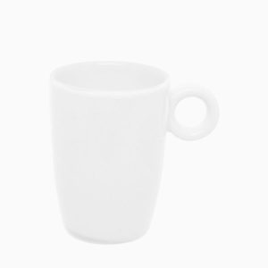 Mokka šálek vysoký bílí 80 ml – RGB