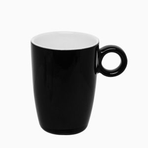 Mokka šálek vysoký černý 80 ml – RGB