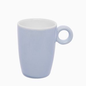 Mokka šálek vysoký bleděmodrý 80 ml – RGB