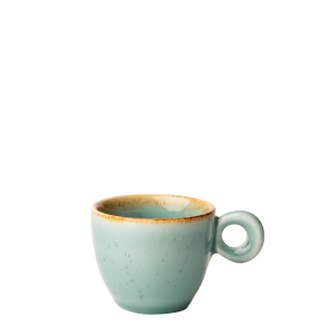 Šálek Mocca Sand tyrkysová 90 ml – Gaya