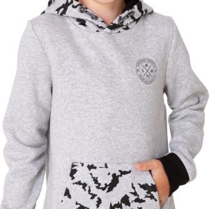 SAM 73 Chlapecká mikina WILLIAM Šedá 104