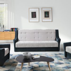 Gib Meble  Sedací souprava NIAGARA tmavá Gib