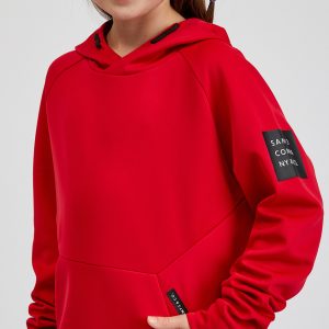 SAM 73 Dívčí mikina VIRGO Červená 140