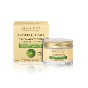 Pleťový krém s fyto kolagenem a Omega 3 a 6 intenzivní anti-age Athena’s Erboristica 50 ml