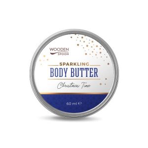 Tělové máslo se třpytkami Wooden Spoon 60ml