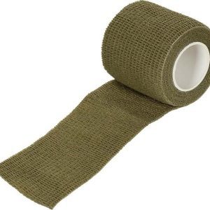 Páska samopřilnavá maskovací textilní zelená