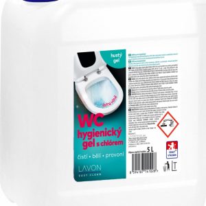 Lavon WC hygienický gel s chlórem 5 l