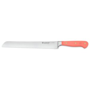 Nůž na chléb Wüsthof CLASSIC Colour – Coral Peach 23 cm