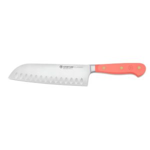 Nůž santoku Wüsthof CLASSIC Colour – Coral Peach, 17 cm