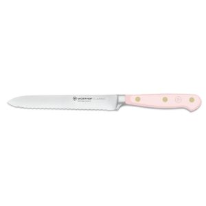 Nůž na uzeniny Wüsthof CLASSIC Colour – Pink Himalayan 14 cm